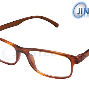 Adult Stylish Unisex Brown Adult Reading Glasses. Spectacles Strength from +1.00 - +4.00 RG065