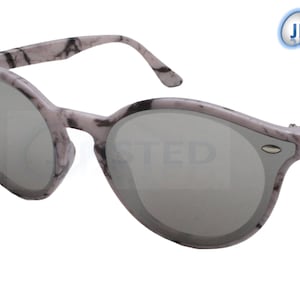 Adult Mirrored Butterfly Sunglasses. Pink Black Frame. UV400 Protection. AB008