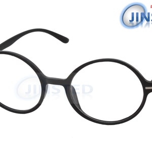Black Reading Glasses. Adult Round Frame Unisex Spectacles Strength from +1.00 - +4.00 RG061