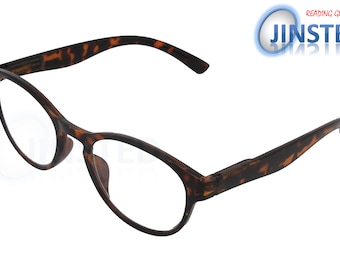 Adult Brown Leopard Print Reading Glasses. Unisex Spectacles Strength from +1.00 - +4.00 RG051