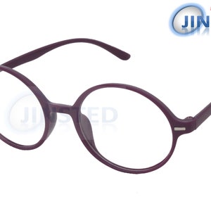 Purple Reading Glasses. Adult Round Frame Unisex Spectacles Strength from +1.00 - +4.00 RG060