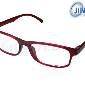 Adult Stylish Unisex Red Adult Reading Glasses. Spectacles Strength from +1.00 - +4.00 RG063
