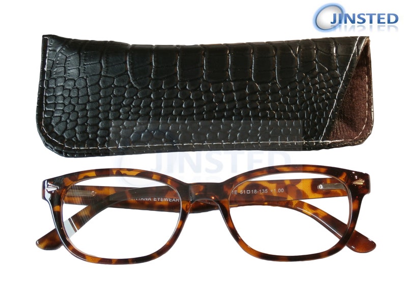 Adult High Quality Swiss Design Leopard Print Reading Glasses Strength from 1.00 3.50 RG029 image 1