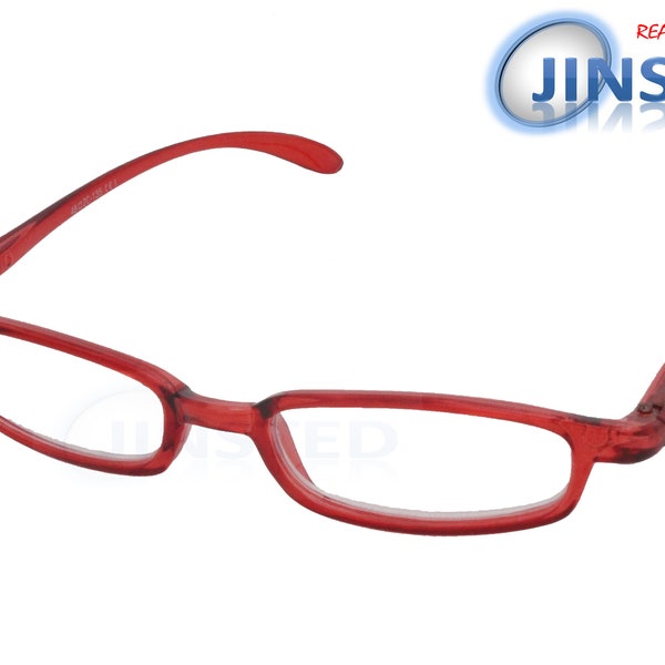 Lightweight Adult High Quality Swiss Design Red Reading Glasses Strength from +1.00 - +4.00 RG044