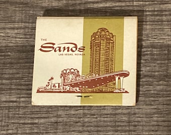 VINTAGE The Sands Hotel and Casino Matchbook
