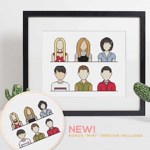 F.R.I.E.N.D.S - Friends Cross Stitch Pattern