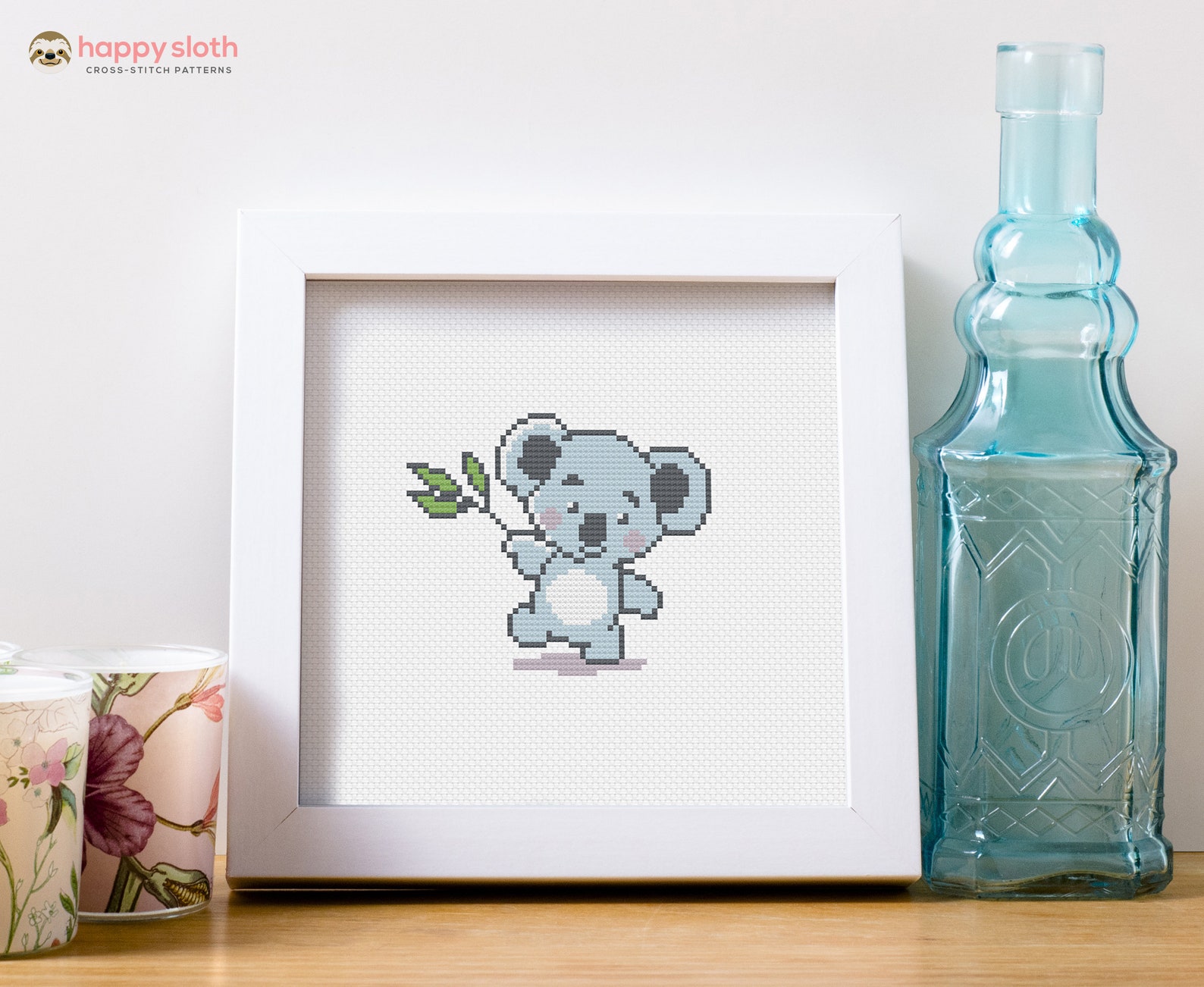 Little Koala Cross Stitch Pattern Koala Cross Stitch | Etsy