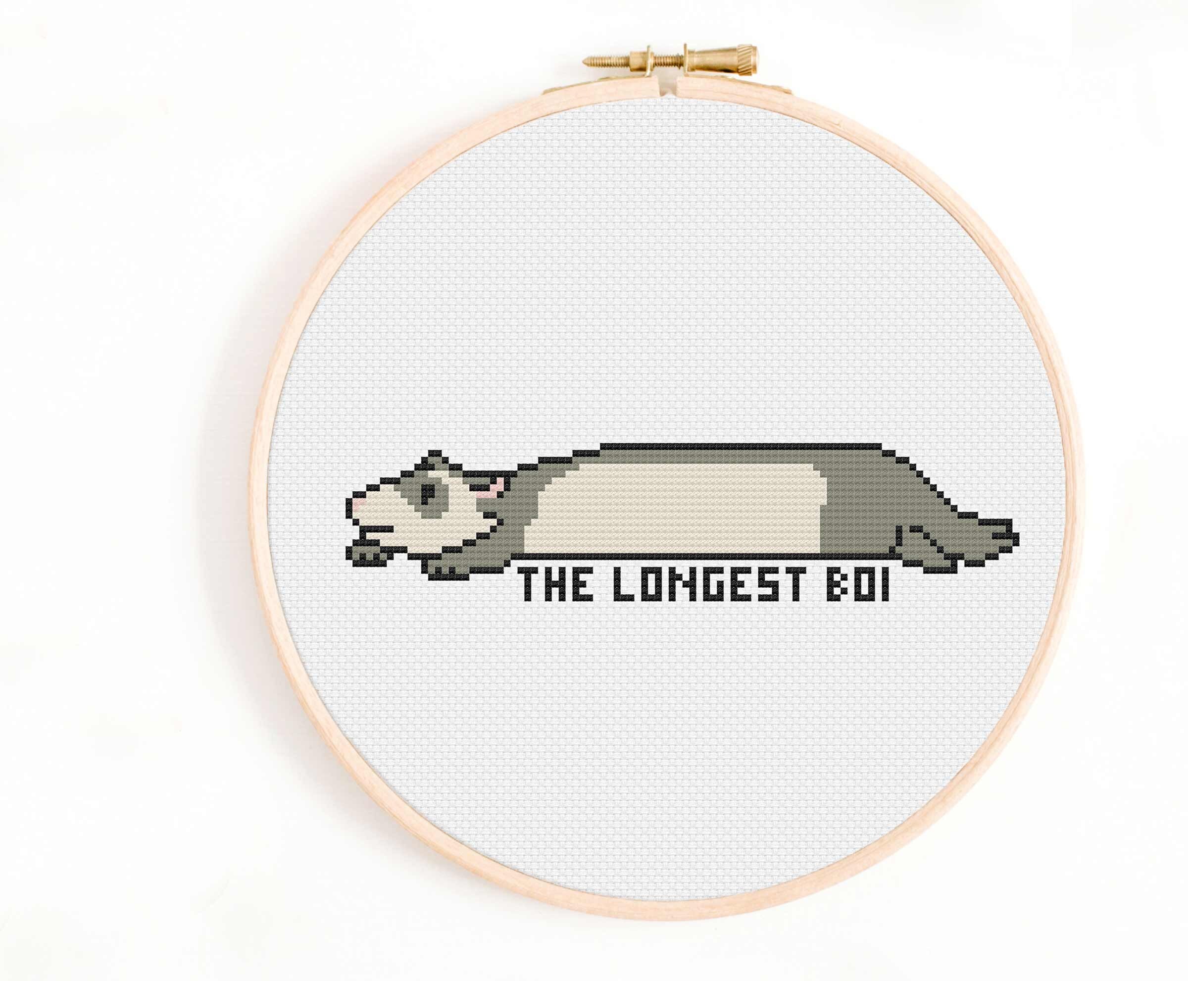 Sable Ferret Cross Stitch Pattern PDF Bundle Sable Ferret Embroidery PDF  Instant Download Small 