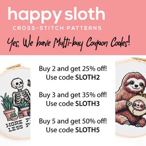 Funny Retro 'Humble Commode' Cross Stitch Pattern (Digital Download) image 5