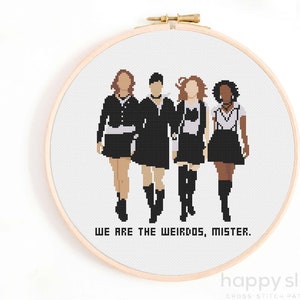 The Craft Cross Stitch Pattern: 90s Movie Quote (PDF Chart)
