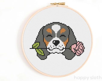 Spaniel Cross Stitch Pattern / King Charles Cavalier Spaniel Cross Stitch / Cocker Spaniel Cross Stitch / Springer Spaniel Cross Stitch