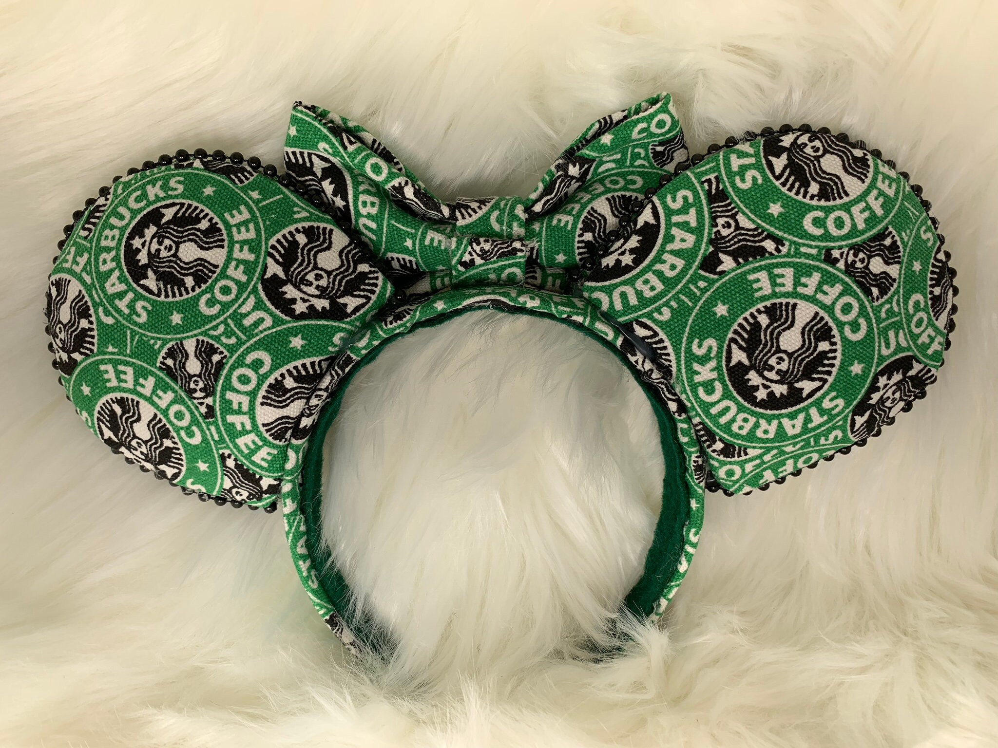 Starbucks Inspired Mouse Ears - Etsy