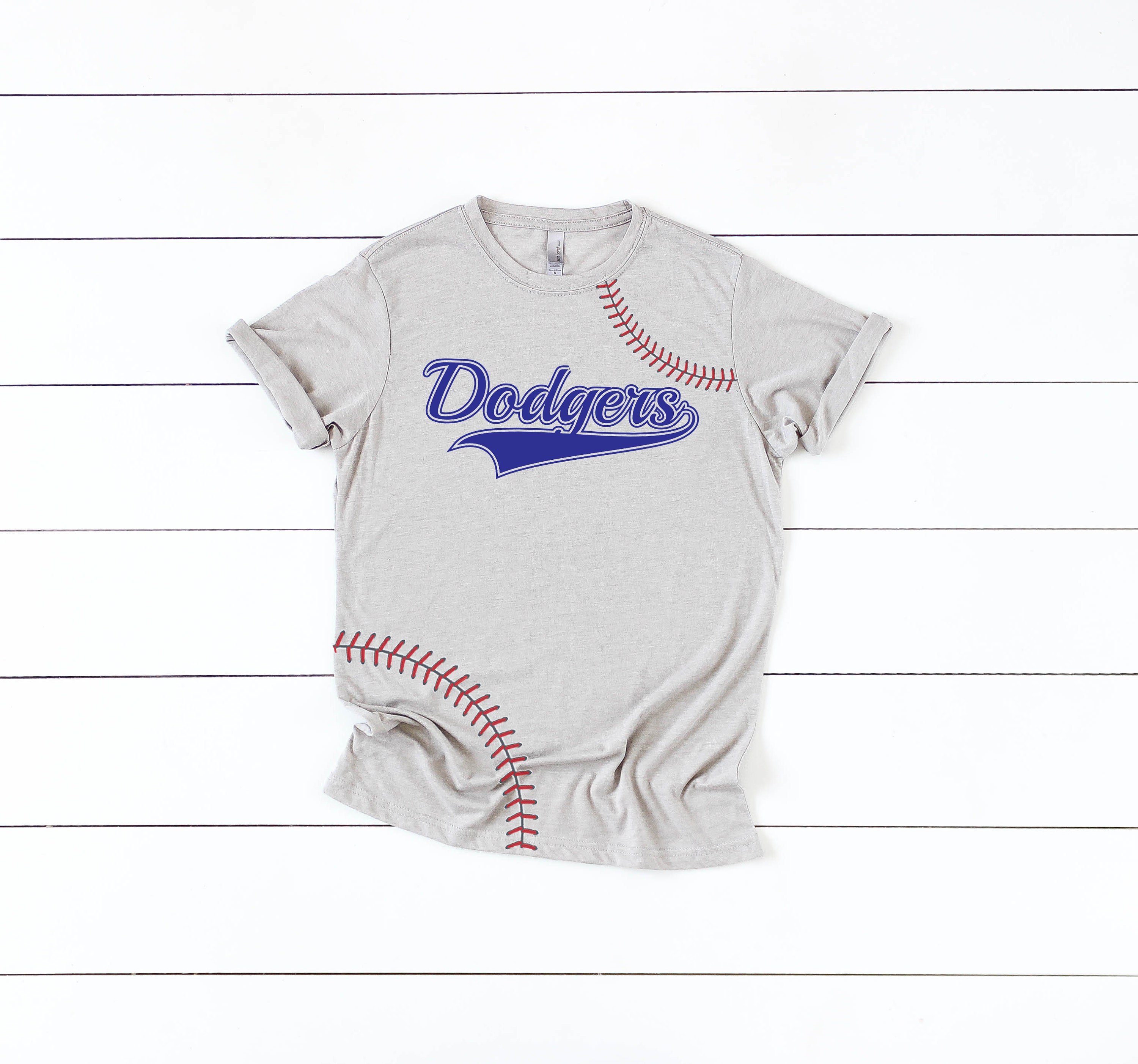 JCoApparel Baseball Mom Shirt | Personalized Baseball Shirt | Customized Team Shirt | Dodgers Baseball Shirt | Baseball Seams Shirt