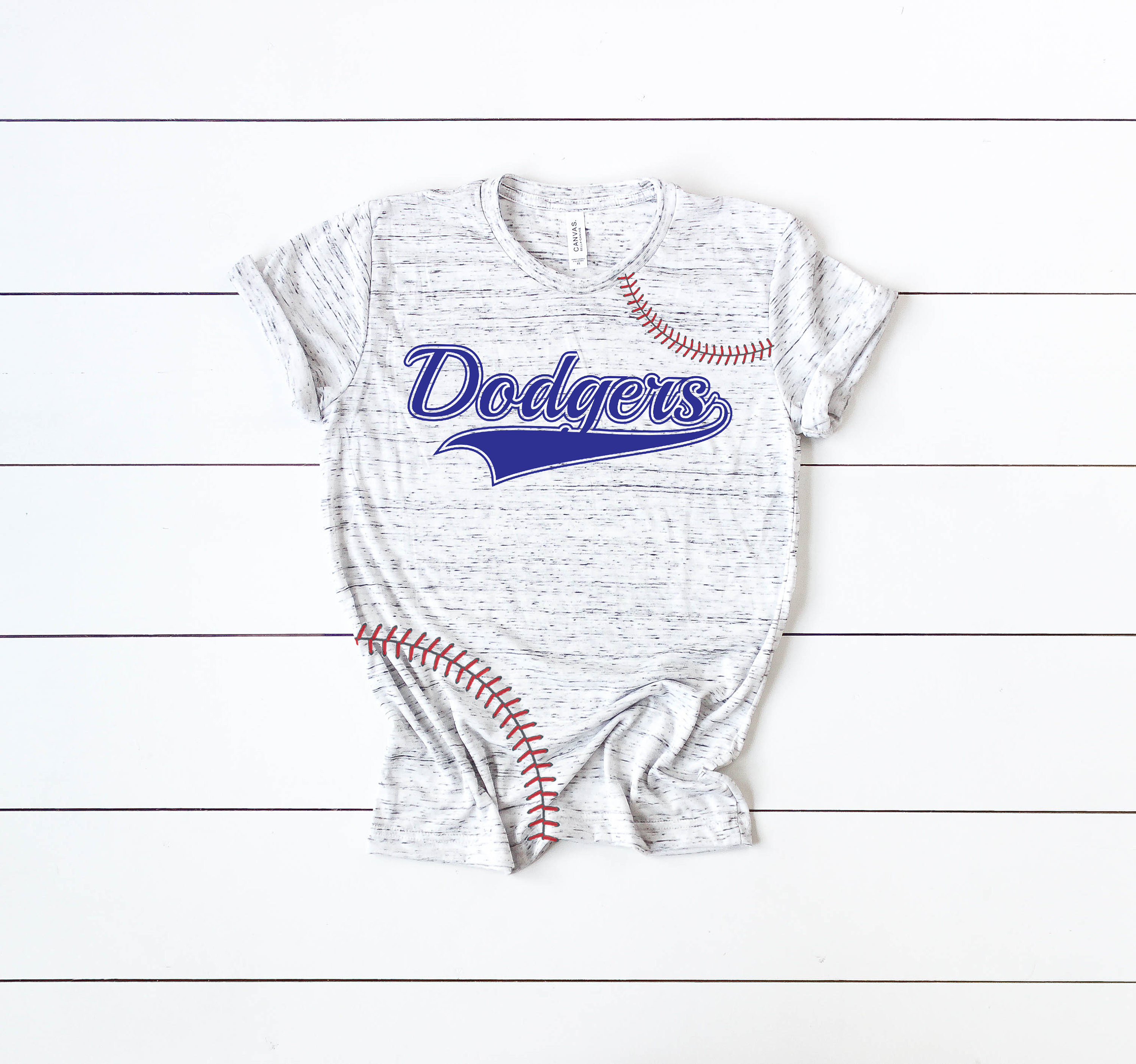 JCoApparel Personalize Your Team Name | Personalized Baseball Shirt | Customized Team Shirt | Dodgers Baseball Shirt | Baseball Seams Shirt
