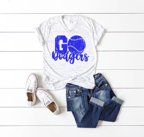 baseball shirt dodgers