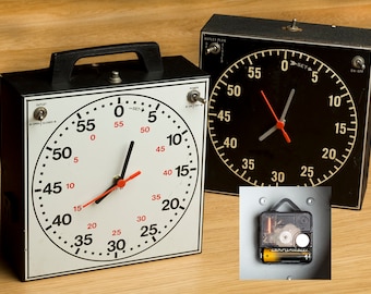 Clocks made from Vintage Photographers Darkroom Timers
