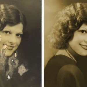 Advanced Image Restoration Service | Restore old photos, enhance images, repair torn and scratched vintage photos