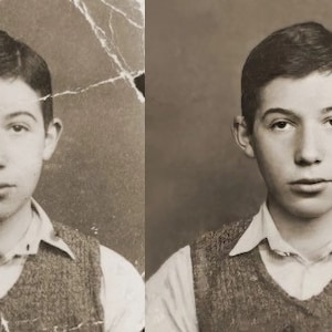 Image Restoration Service | Restore old photos, enhance images, repair torn and scratched vintage photos