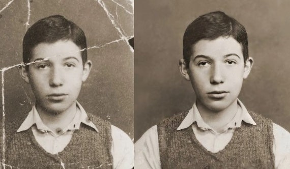Image Restoration Service Restore Old Photos, Enhance Images, Repair Torn  and Scratched Vintage Photos 