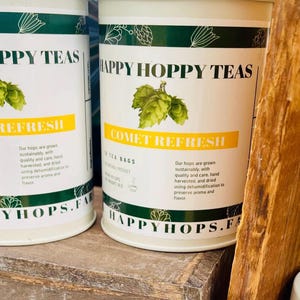 Comet Hop Tea Bags – All-Natural Herbal Blend with Green Tea, Lemongrass & Citrus