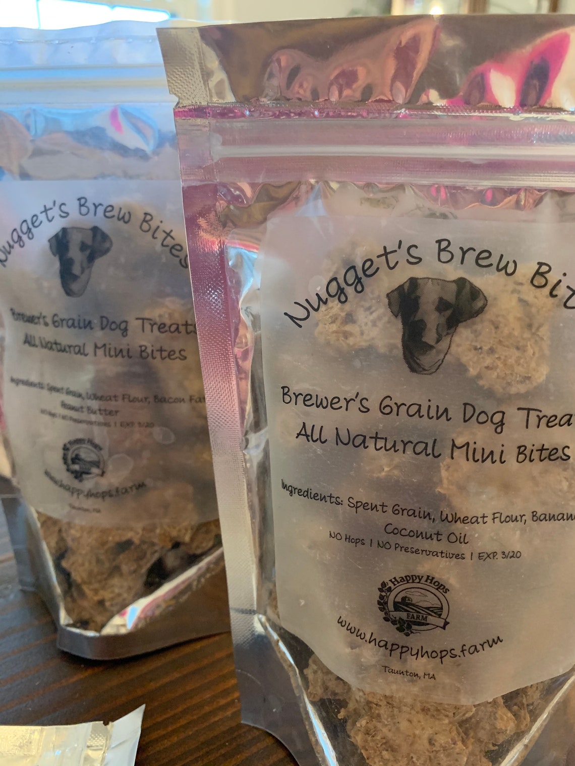 Spent Grain Dog Treats / Brewer's Grain Biscuits / Dog Etsy