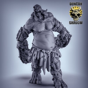 Titan Behemoth v2 3D Printed Resin Miniature | Tabletop Role Playing | Dungeons and Dragons | Pathfinder Miniatures | Wargaming