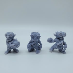 Goblin Alchemists 3D Printed Resin Miniature | Tabletop Role Playing | Dungeons and Dragons | Pathfinder Miniatures | Wargaming