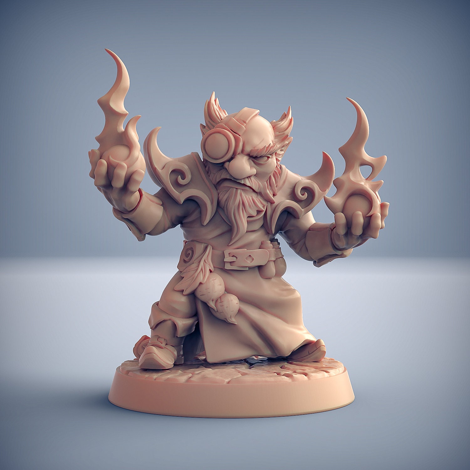 Janto the Gnome Warlock 3D Printed Resin Miniature Tabletop Etsy