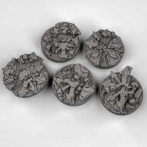 Chaos Star Miniature Base Set 3D Printed Resin Miniature | Tabletop Role Playing | Dungeons and Dragons | Pathfinder Miniatures | Wargaming