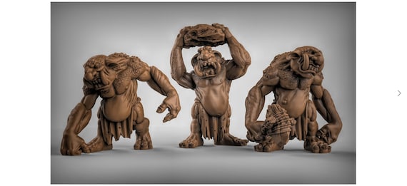 Reaper Bones CAVE Troll Miniatur – 28mm Fantasy-Figur Für Rollenspiel & Tabletop