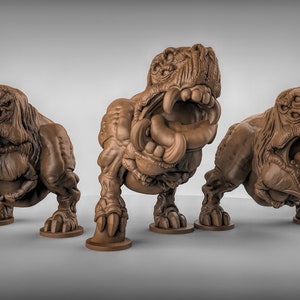 Goblin Hounds 3D Printed Resin Miniature | Tabletop Role Playing | Dungeons and Dragons | Pathfinder Miniatures | Wargaming