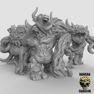 Monstrous Spawn 3d  Printed Resin Miniature | Tabletop Role Playing | Dungeons and Dragons | Pathfinder Miniatures | Wargaming