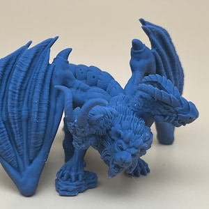 Chimera 3D Printed Resin Miniature | Tabletop Role Playing | Dungeons and Dragons | Pathfinder Miniatures | Wargaming