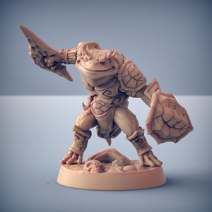 Swamp Gurundas Toads V5 3D Printed Resin Miniature | Tabletop Role Playing | Dungeons and Dragons | Pathfinder | Wargaming