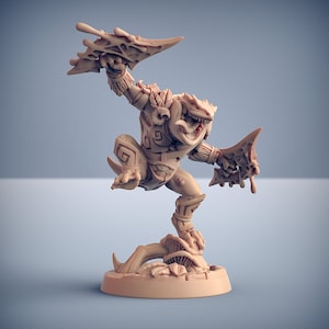Swamp Gurundas Toads V4 3D Printed Resin Miniature | Tabletop Role Playing | Dungeons and Dragons | Pathfinder | Wargaming