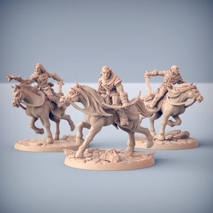 Thieves Guild Steeds 3D Printed Resin Miniature | Tabletop Role Playing | Dungeons and Dragons | Pathfinder Miniatures | Wargamin