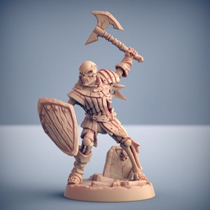 Oldburg Fallen Ones v4 3D Printed Resin Miniature | Tabletop Role Playing | Dungeons and Dragons | Pathfinder Miniatures | Wargaming