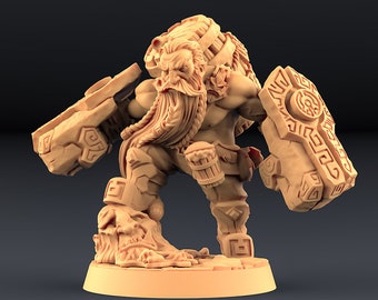 Gino The Brewmaster | Dwarven Hero Resin Miniature (25mm Base)