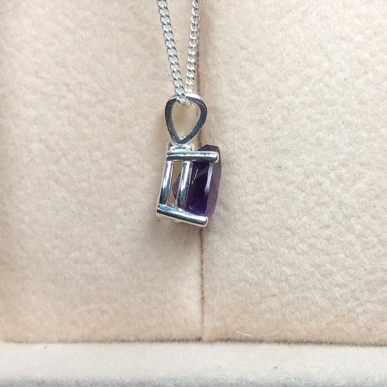 Angela III Pear Cut Solitaire Pendant