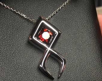 Hades // Hades Pendant | Hades Game Pendant |  Hades Game Fan Item | Cosplay Jewelry | Amethyst Pendant
