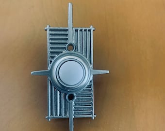 Atomic Starburst Doorbell Midcentury Modern Modernist