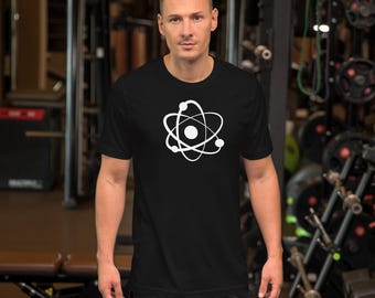 Atomic Symbol T-Shirt - Retro Mid-Century Modern Graphic Tee