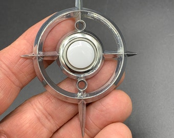Atomic Star Doorbell Midcentury Modern