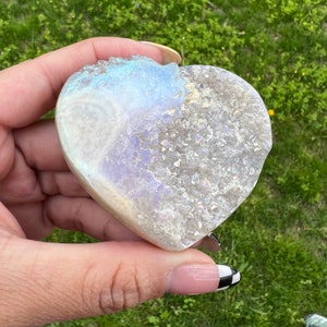 Aura Quartz Heart