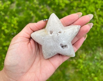 Estrella de amatista rosa