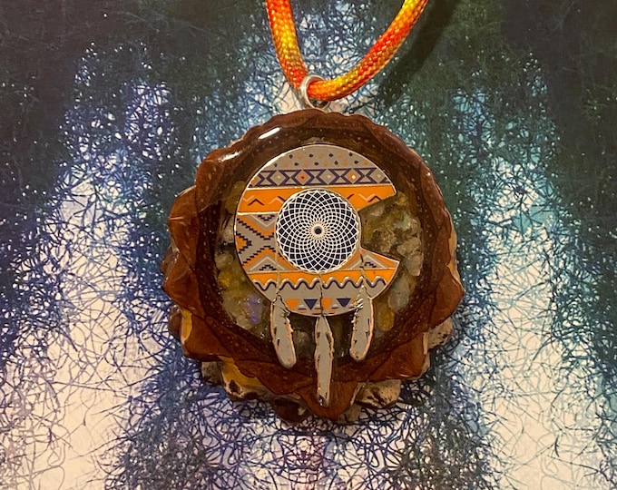 Dreamcatcher Pinecone Pendant