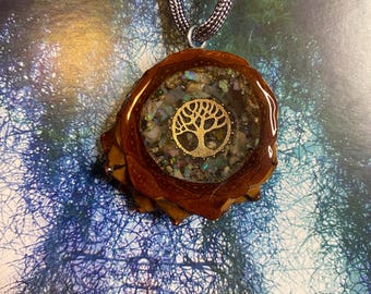 Tree Of Life Pinecone Pendant