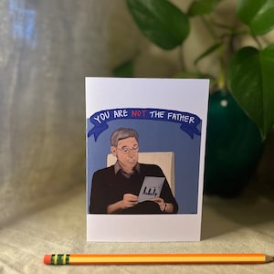 Du bist NICHT der Vater - Maury Grußkarte - 10x15