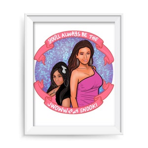 ¡Guau! Para mi Snooki - Jersey Shore - Tarjeta de 4x6