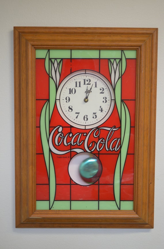 Vintage Coca Cola Pendulum Clock